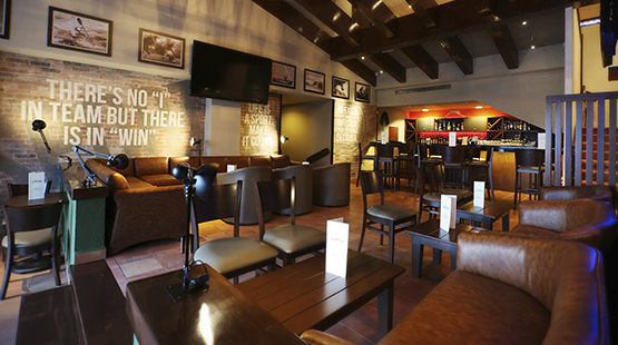 Italian Trattoria sport bar Cancun resort