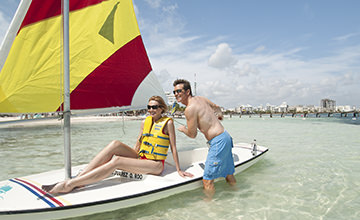 water activities in cancun resort